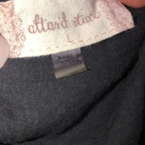 Altr’D state size large black off shoulder top - Picture 5 of 5